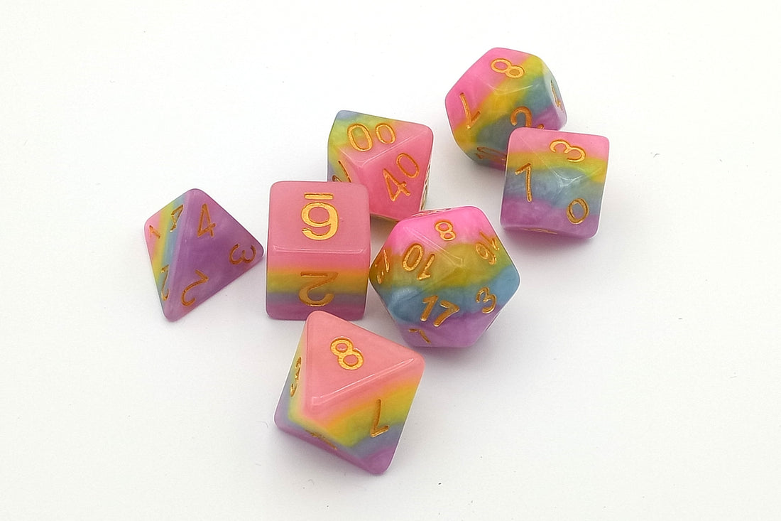 Candyland dice set