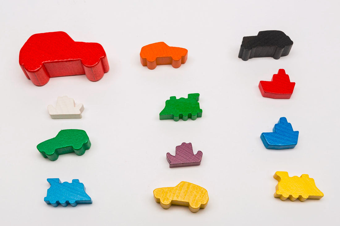 Own Meeple / game pieces from 1,000 pieces