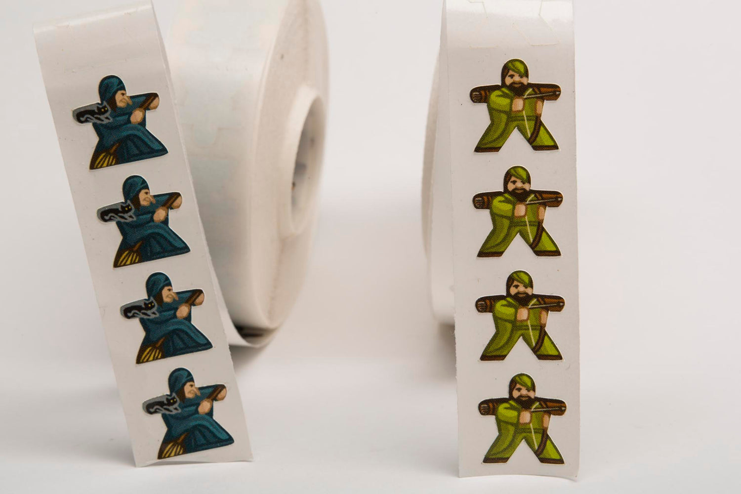 Individual meeples / game bits below 1,000 pcs