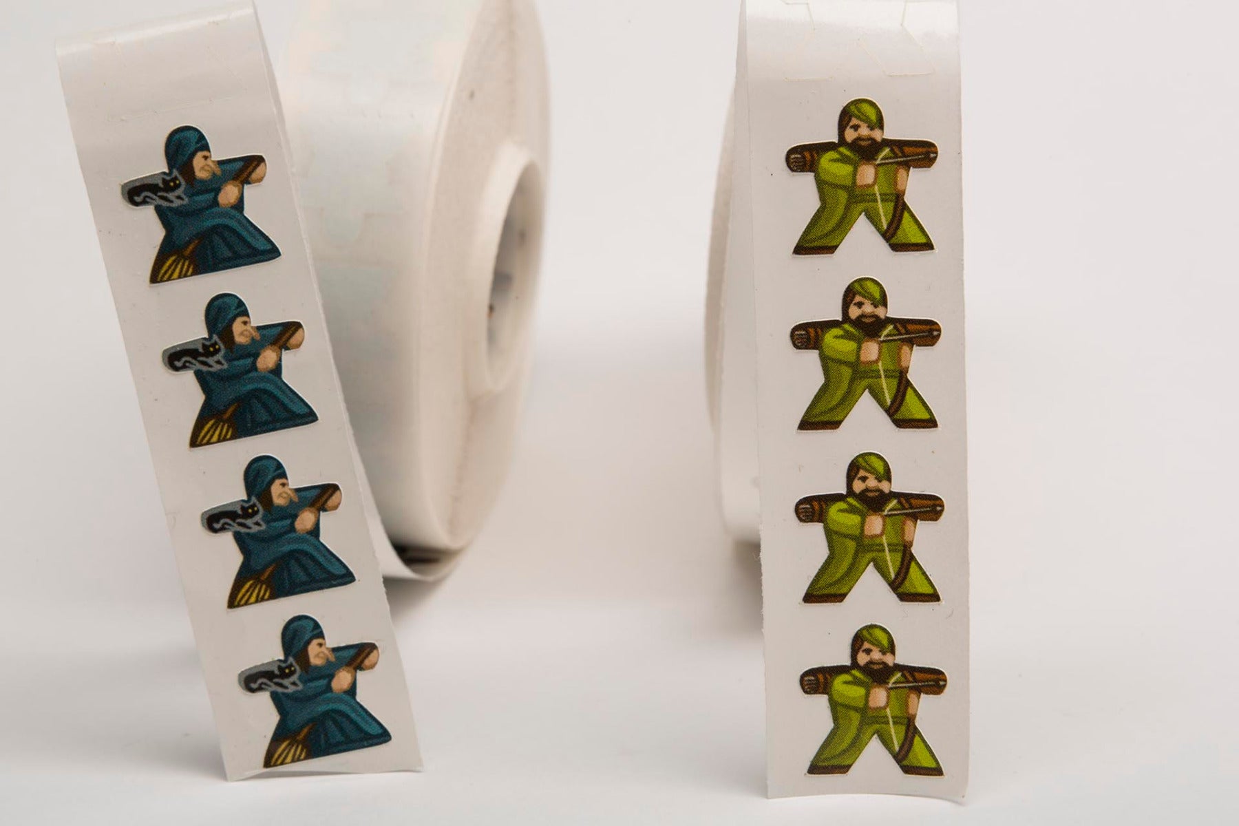 Individual meeples / game bits below 1,000 pcs