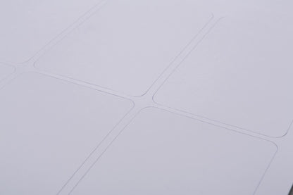 Sheets with blank cards
