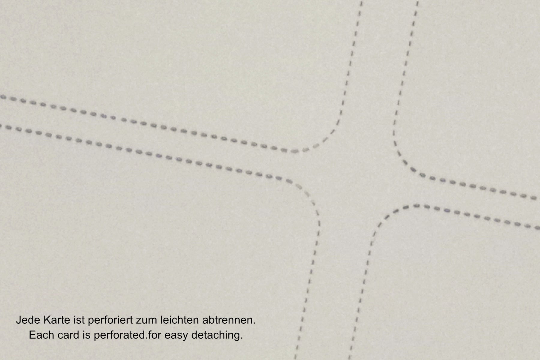 Karten auf Trägerpapier - kleine Karten