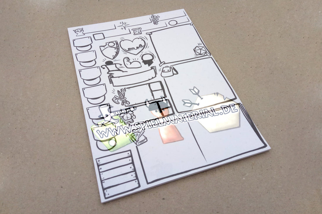 Rollenspiel Block