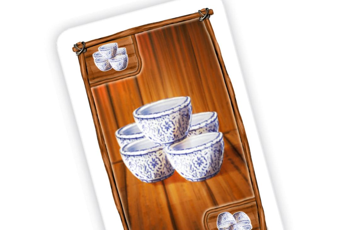 cards goods - porcellain