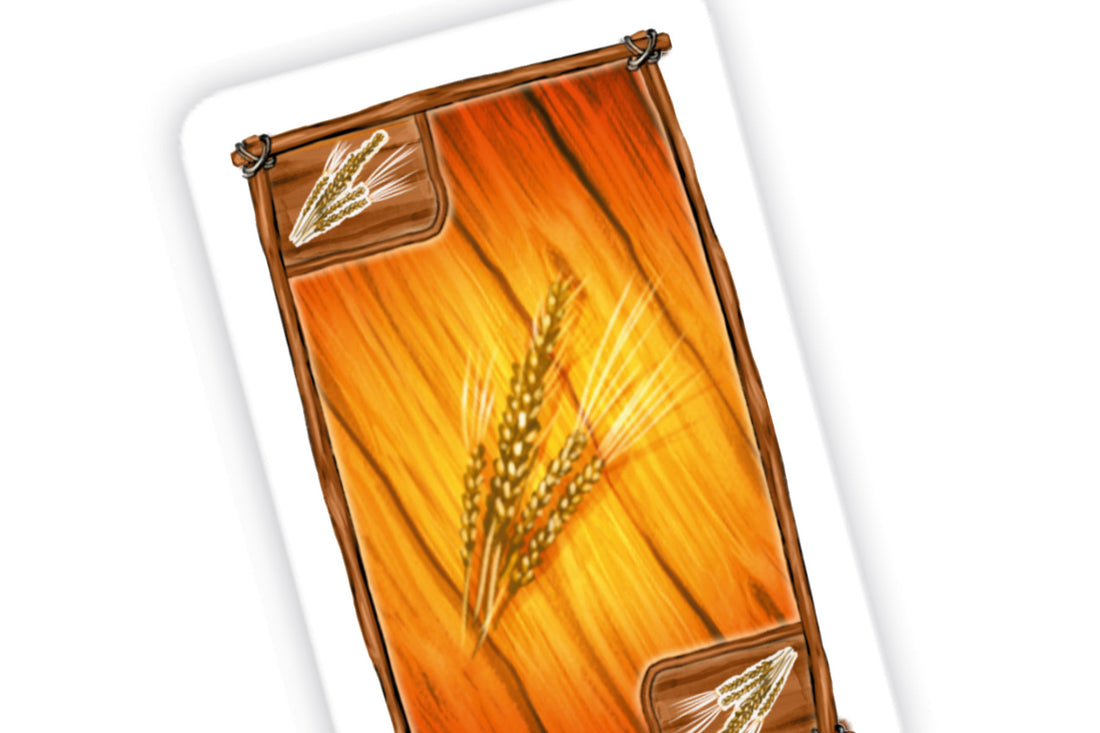 cards goods - wheat