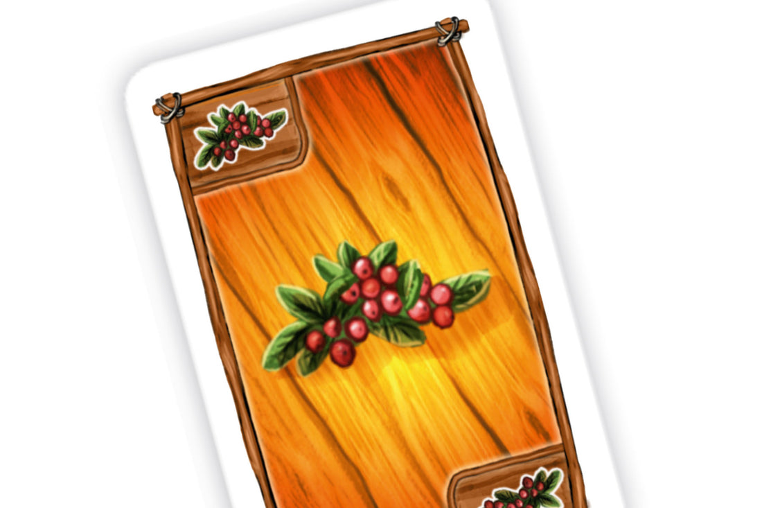 cards goods - berries