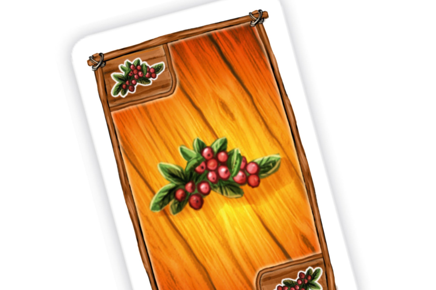 cards goods - berries
