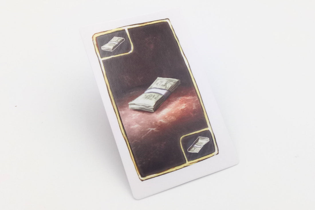 cards goods - money