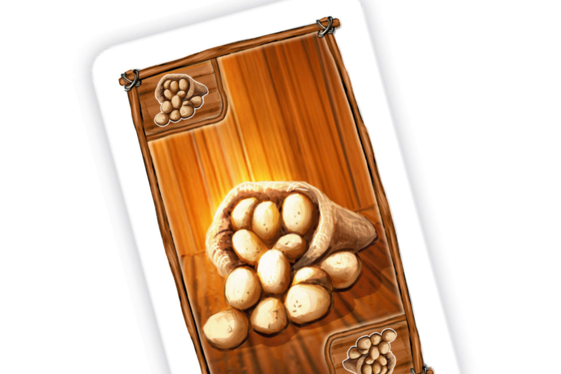 cards goods - potatoes (sack)