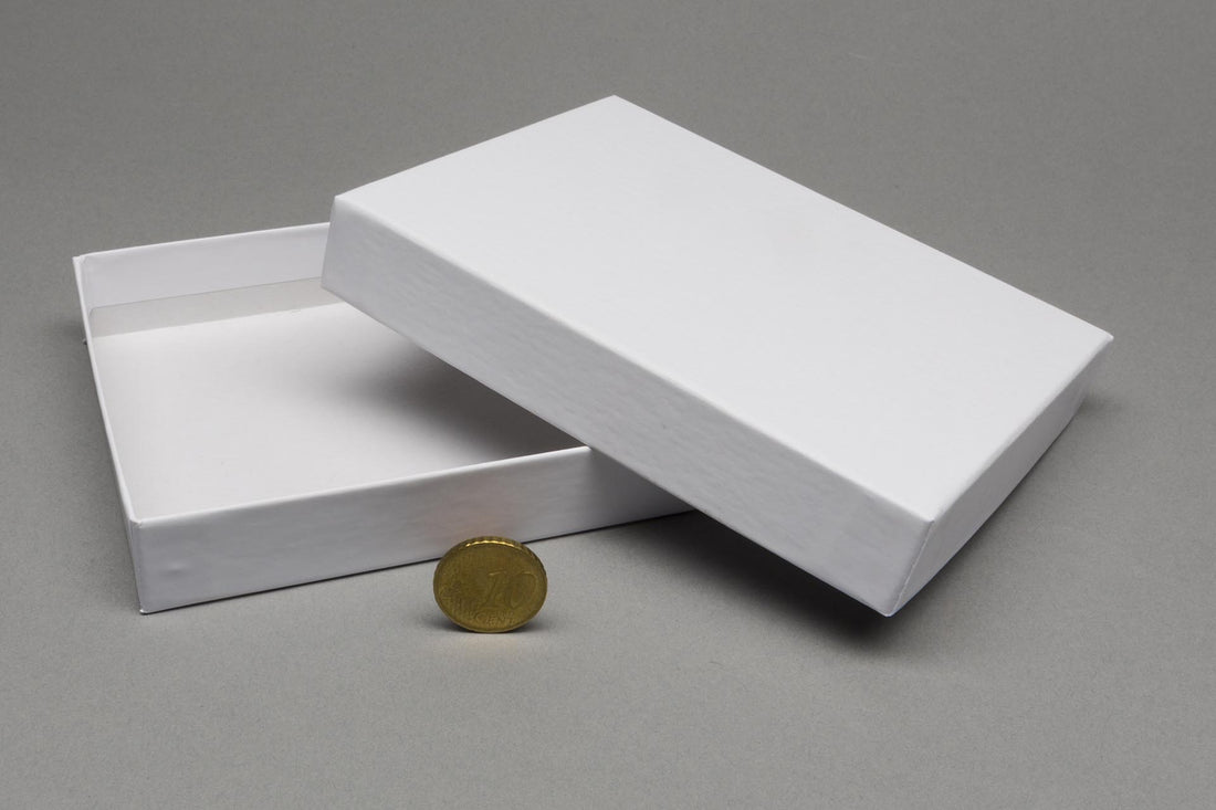 Spielekarton 128 x 100 x 20 mm - blanko