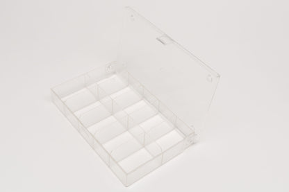 Storage for game pieces 10 compartments