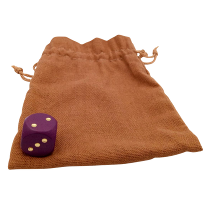 Baumwollbeutel braun