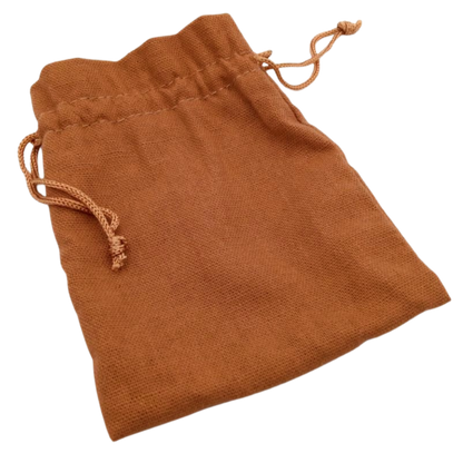 Baumwollbeutel braun
