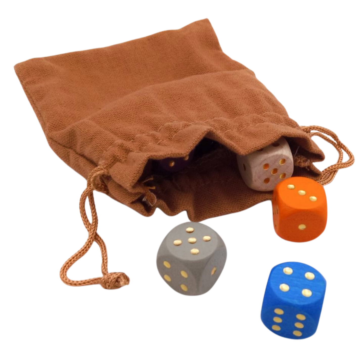 Baumwollbeutel braun