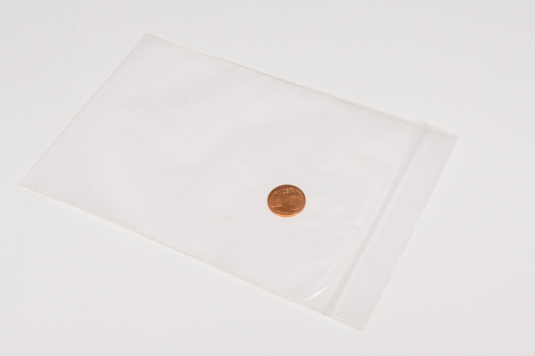 Plastic zip bag 100 pieces