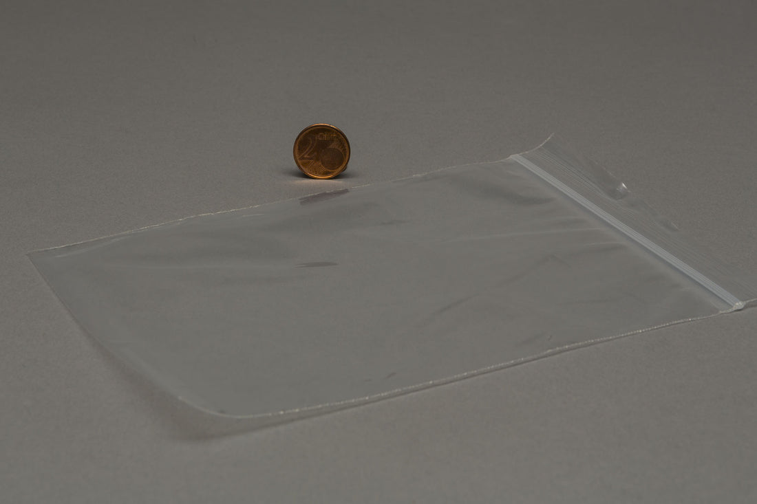 Plastic zip bag 100 pieces