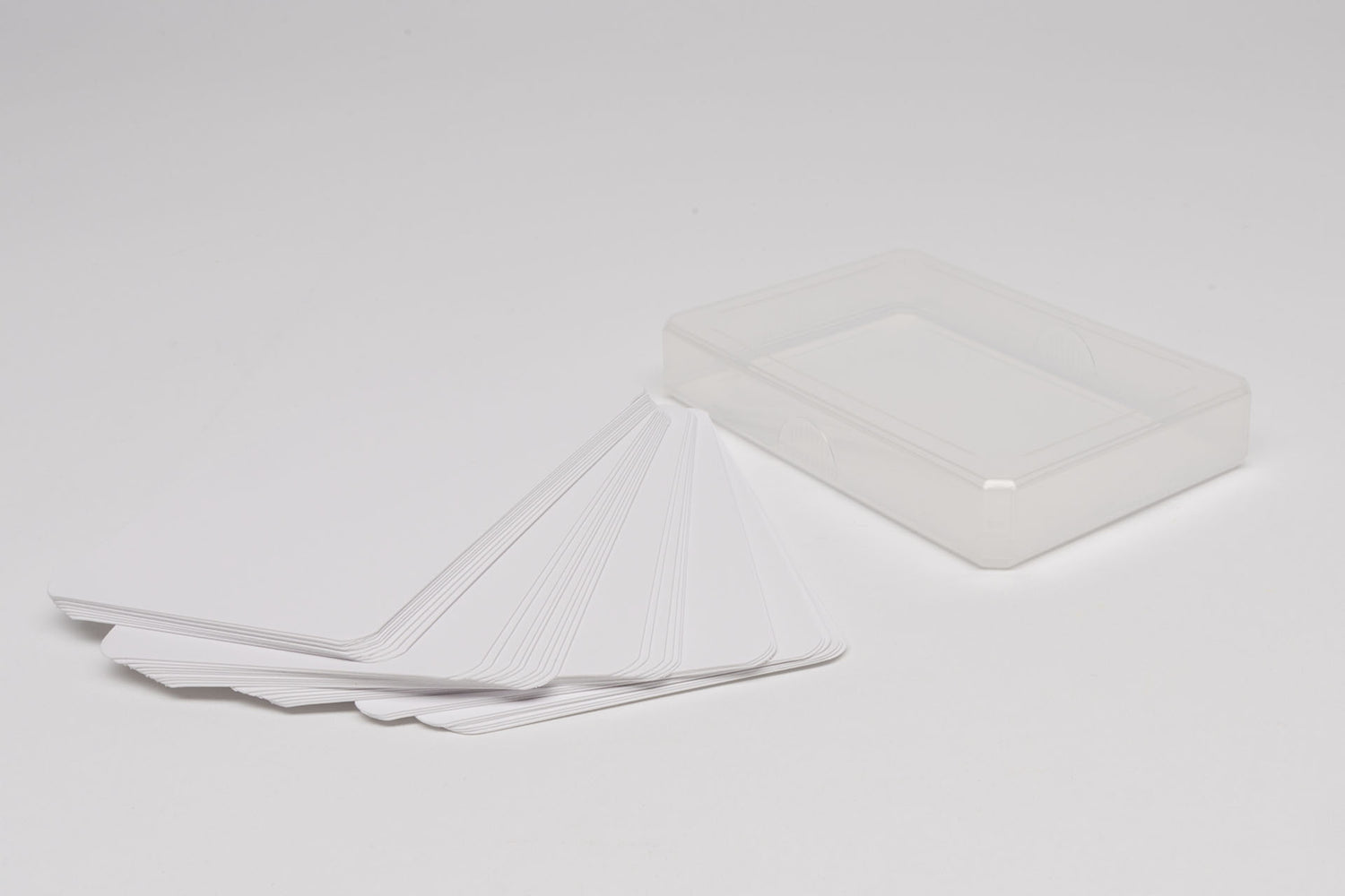 Standard card box for playing cards