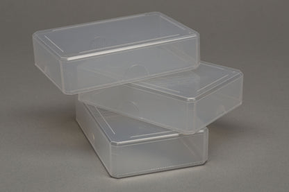 Plastic box for playing cards (standard size)