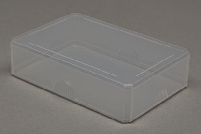 Plastic box for playing cards (standard size)