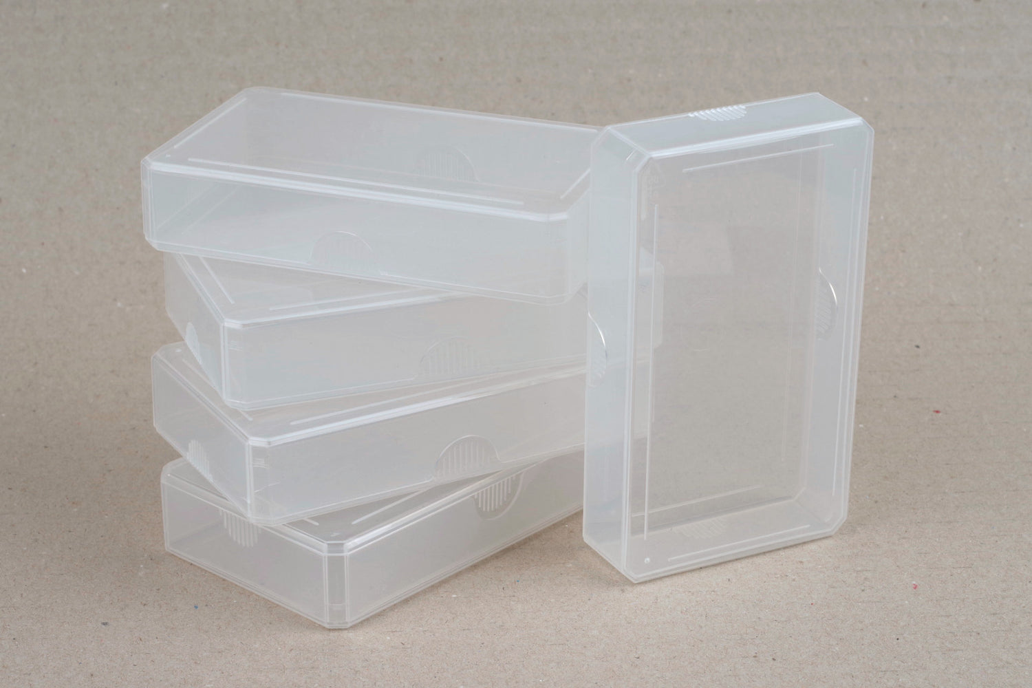 Plastic box for playing cards (standard size)
