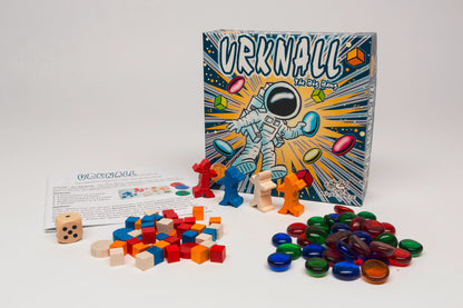 Game box with individual print from 50 pieces