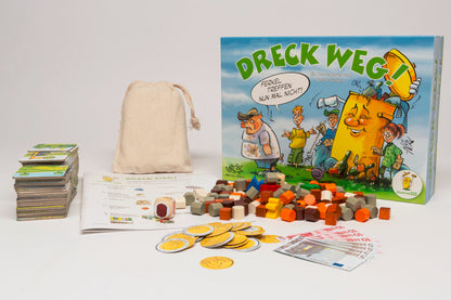 Game box with individual print from 50 pieces