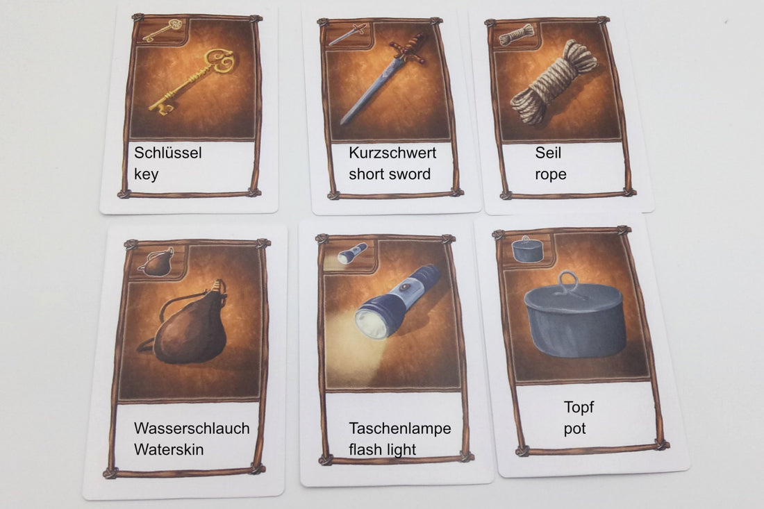 Karten Ausrüstung - Trinkbeutel/Wasserschlauch