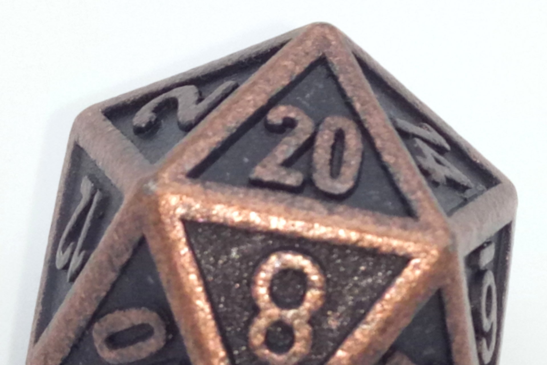 Metal dice set - Antique Bronze