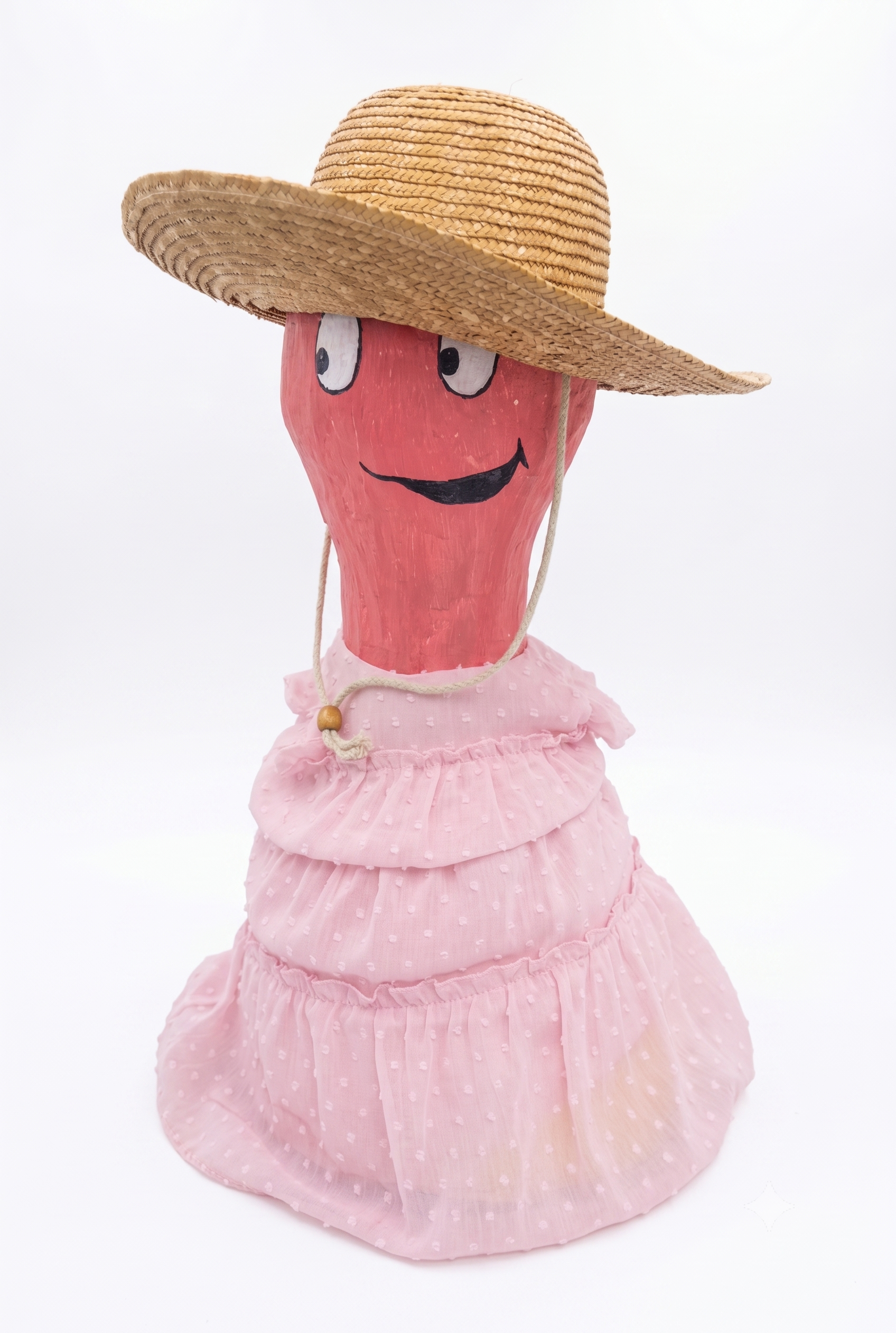 Spendenobjekt Pappmaché-FIgur Pia