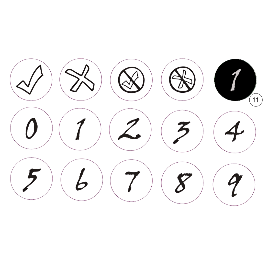 Sticker 14mm