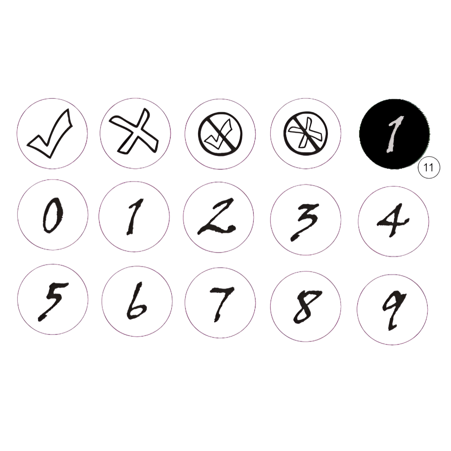Sticker 14mm