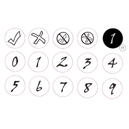 Sticker 14mm
