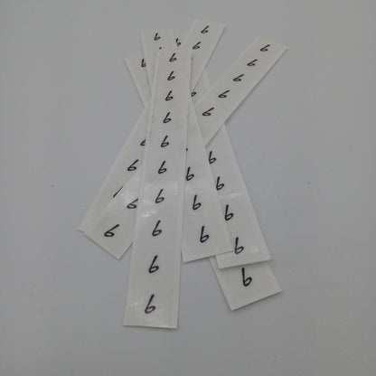 Sticker 14mm &quot;Cross crossed&quot;
