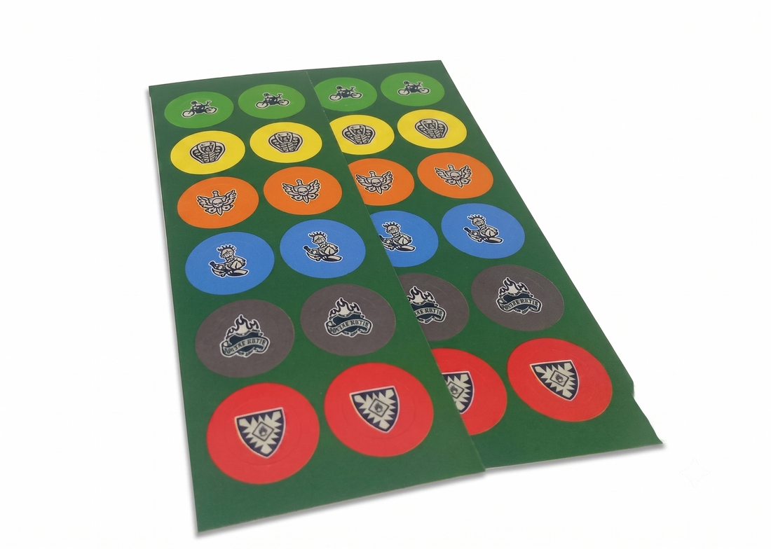Coat of arms labels
