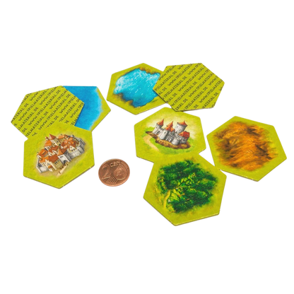 landscape counters hexagonal
