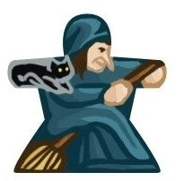 Witch - Label for Meeples