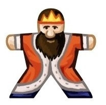 King - Label for Meeples