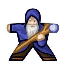 Wizard - Label for Meeples