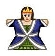 Queen - Label for Meeples