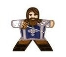 Musketier 1 - Label for Meeples