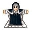 Nun - Label for Meeples