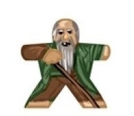 Old guy - Label for Meeples