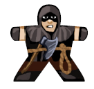 Hangman - Label for Meeples