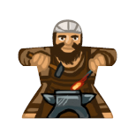 Blacksmith - Label for Meeples