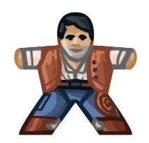 Settler Beard - Label for Meeples