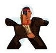 Indian horse - Label for Meeples