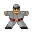 Südstaaten 1 - Aufkleber für Meeple