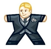 Groom blond - Label for Meeples