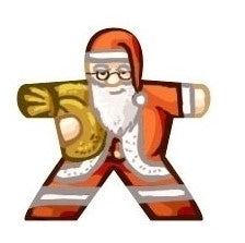 Santa - Stickers for Meeple