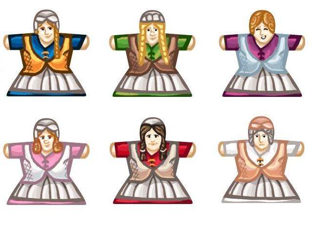 Farmer´s wife Labels for Meeples - Special for Agricola